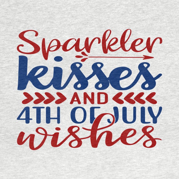 Sparkler Kisses and 4th of July Wishes by omnia34